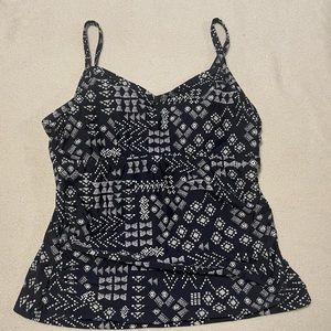 Brand new navy and white Tankini top from Kona Sol.